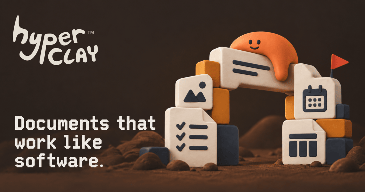 Hyperclay — software should be shapeable